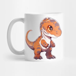 Cute Allosaurus Chibi Style Mug